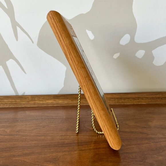 Frog Hollow Tile Design Flamingo Trivet Art Wood Frame 9x9" Idaho Carol Johnson - Picture 9 of 14